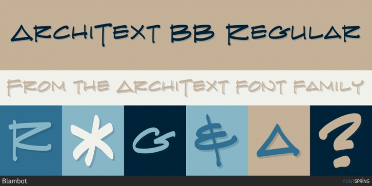 ArchiText font preview
