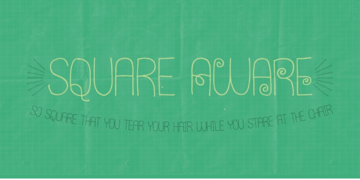 Square Aware font preview