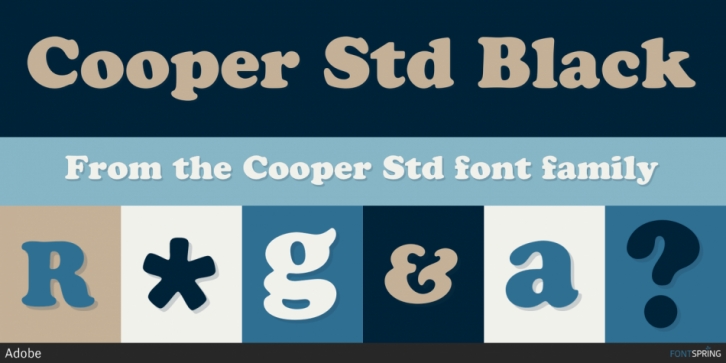 Cooper Std font preview