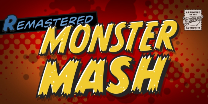 Monster Mash font preview
