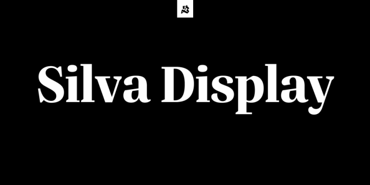 Silva Display font preview