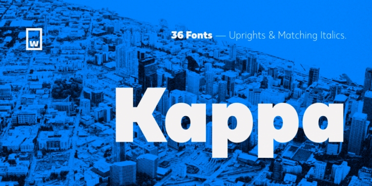 Kappa font preview
