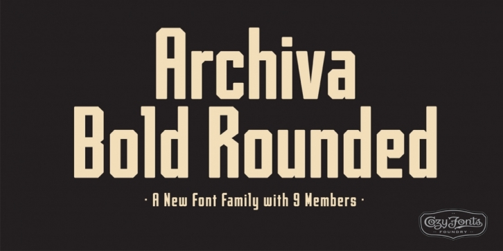 Archiva font preview