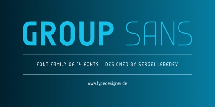 Group Sans font preview