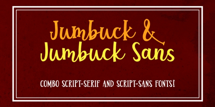 Jumbuck font preview