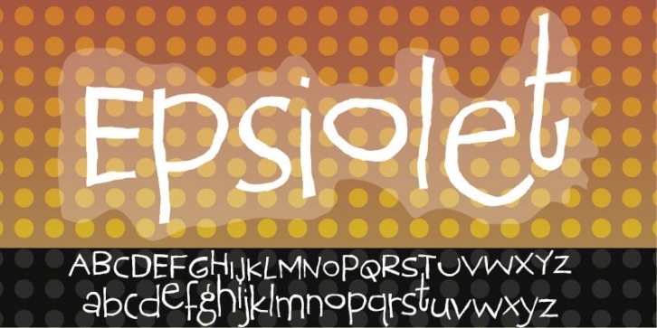Epsiolet font preview