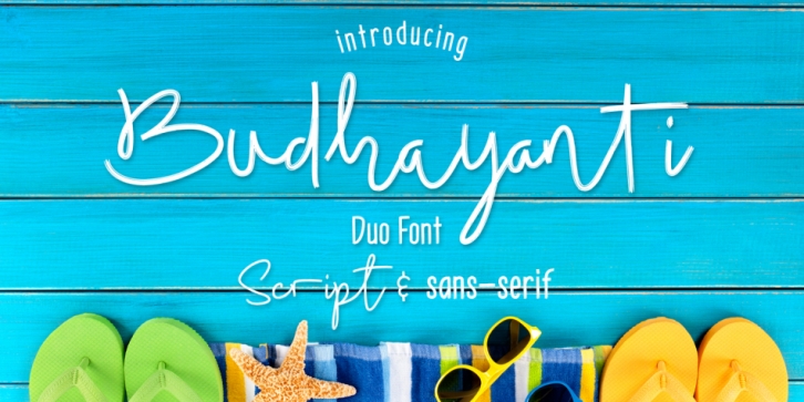 Budhayanti font preview