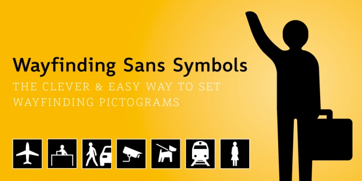 Wayfinding Sans Symbols font preview