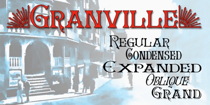 Granville font preview
