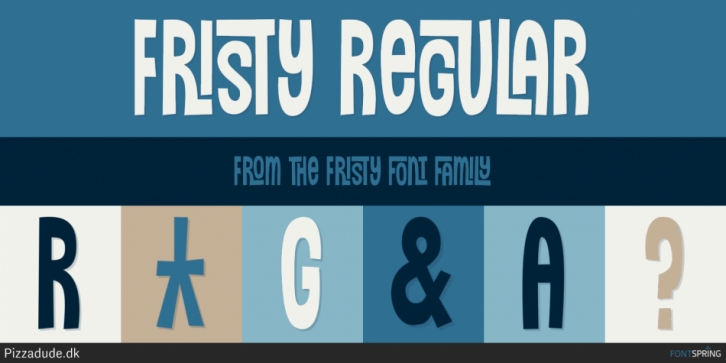 Fristy font preview