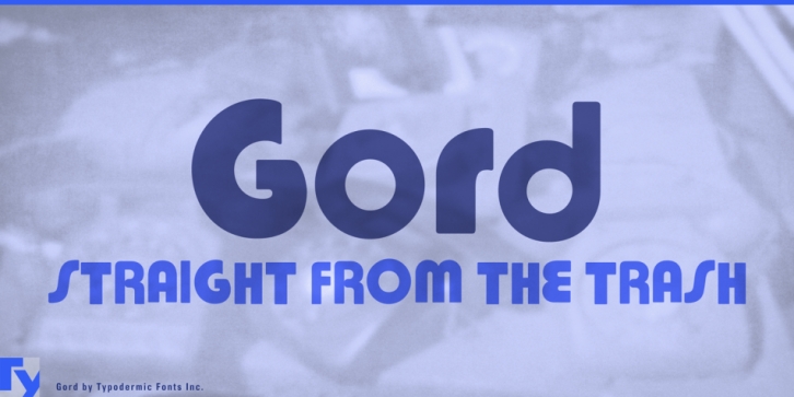 Gord font preview