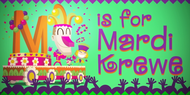 MardiKrewe PB font preview