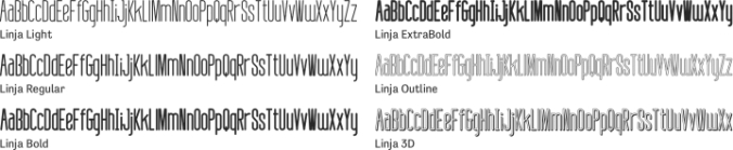 Linja Font Preview