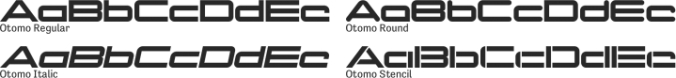 Otomo Font Preview