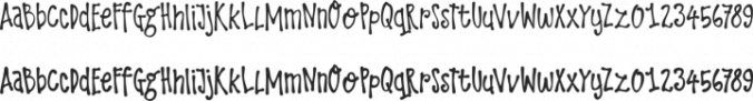 Larks' Tongues Font Preview
