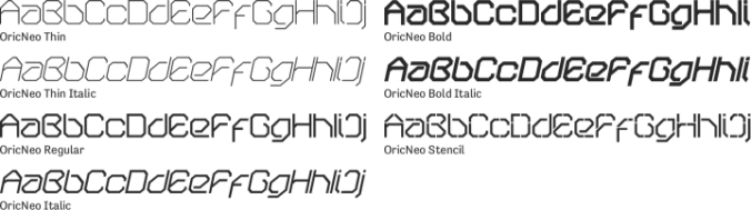 OricNeo font download