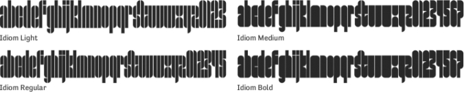 Idiom Font Preview