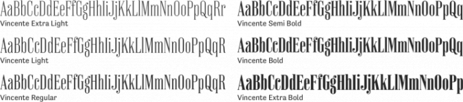 Vincente Font Preview