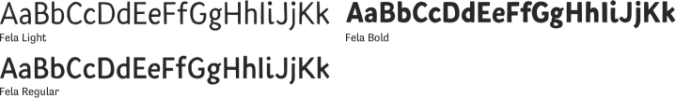 Fela Font Preview