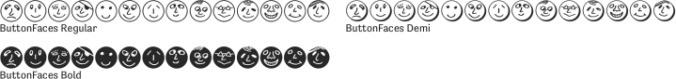 ButtonFaces Font Preview