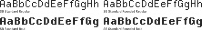 SB Standard Font Preview