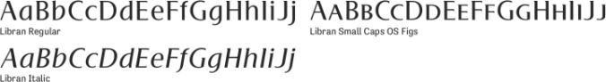 Libran Font Preview
