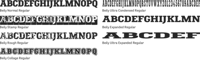 Beily Font Preview