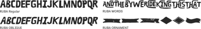 RUBA font download