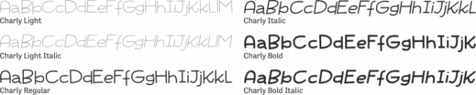 Charly Font Preview