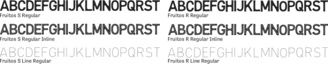 Fruitos Font Preview