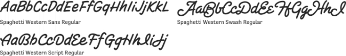 Spaghetti Western Font Preview