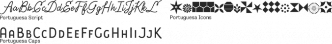 Portuguesa Set Font Preview