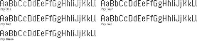 Ray Font Preview