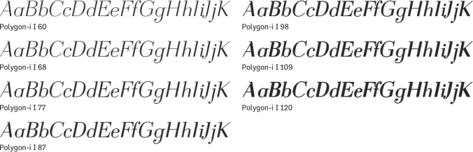 Polygon-i Font Preview
