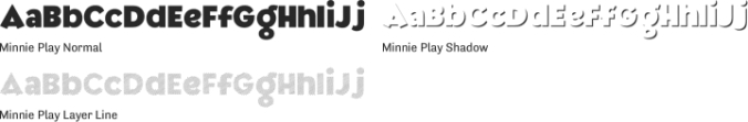 Minnie Play Font Preview
