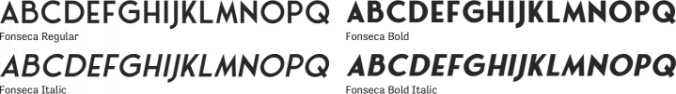 Fonseca Font Preview