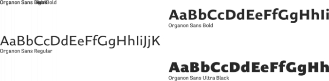 Organon Sans Font Preview