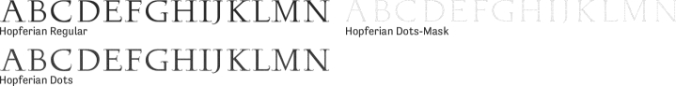 Hopferian font download