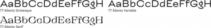 TT Alientz Font Preview
