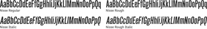 Nisse Font Preview