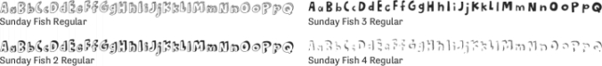 Sunday Fish Font Preview