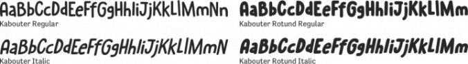 Kabouter Font Preview