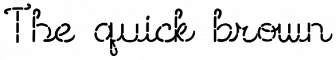 Stitch Cursive Font Preview