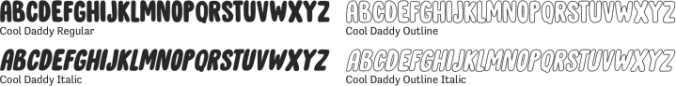 Cool Daddy Font Preview