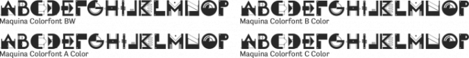 Maquina Colorfont font download