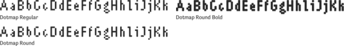 Dotmap Font Preview