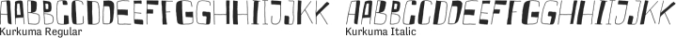 Kurkuma font download