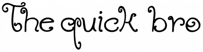 Rollicking Polly Font Preview