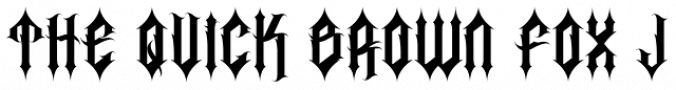 H74 Corpse Black Font Preview