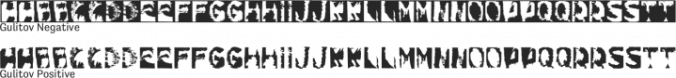 Gulitov font download